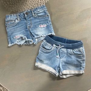 Toddler: BUNDLE. Jean Shorts